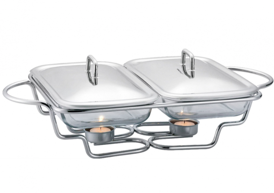 Podgrzewacz żaroodporny stołowy 2 x 1,5l