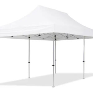 Namiot biały o wymiarach 3m x 6m